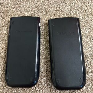 Texas Instruments Black Calculator Covers